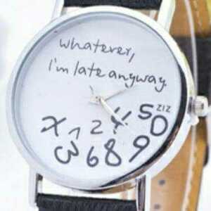 新品　腕時計　数字タイプ　ビジネス　白　1