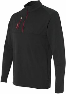 海外Lサイズ　Adidas（アディダス）メンズ　ゴルフウェア 　アディダスゴルフ　1/4ジップ 長袖シャツ　A195＊1点のみ