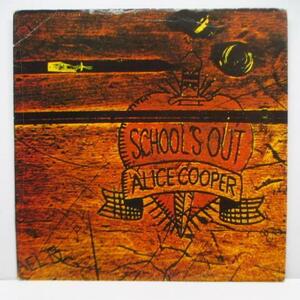 ALICE COOPER-School's Out (UK Re 7+PS/ K 16287)