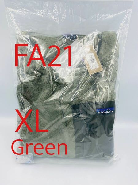 【新品 XL FA21】パタゴニア patagonia ロスガトスクルー XL グリーン GREEN フリース ジャケット Los Gatos Crew 25895 BASIN FA21
