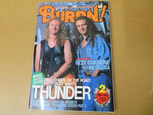 BURRN! 1993年2月号 バーン　 THUNDER/オジー・オズボーン/メタリカ/ACCEPT他/MC