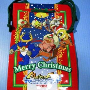* new goods * Monstar farm advance Christmas handbag string attaching paper bag 3 piece collection *