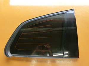 BMW X3 右 クォーター ガラス 平成20年 後期 ABA-PC25 フィルム張り リア ガラス サイド E83 2.5SI 7.7万km 08y　