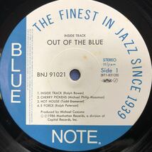 Out Of The Blue Inside Track アウト・オブ・ザ・ブルー インサイド・トラック LP レコード 5点以上落札で送料無料N_画像6