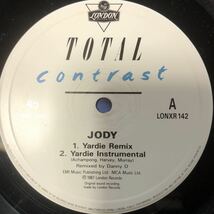 ジョディ Jody Total Contrast 12インチ レコード 5点以上落札で送料無料N_画像3