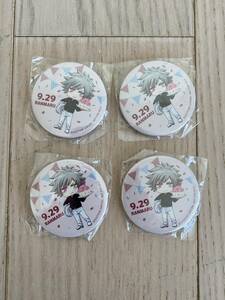 非売品★うたの☆プリンスさまっ♪★缶バッジ4個セット★黒崎蘭丸★アニメイト