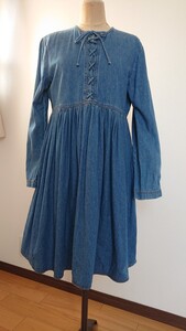 デニムワンピース 古着屋購入