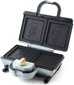 ブルーノ ホットサンドメーカー ムーミン ブルーグリーン BOE051-BGR