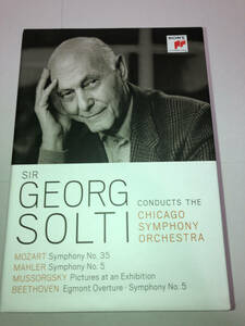  японский язык нет DVD-BOX SIR GEORG SOLTI Conducts the Chicago Symphony Orchestrasa-*georuk*shoruti