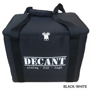 デカント デキャント (DECANT) ダブルポリタンカバーのみ保温保温(暖かいポリタンのお湯)・保冷の必需品10リットルが2個入る/BLACKWHITE