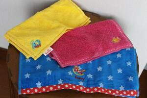 SASSY### pretty Mini towel handkerchie large small 3 pieces set new goods!