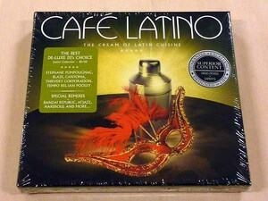 Cafe Latino The Cream of Latin Cuisine V.A.未開封2CD Blaze Cantoma Blaze Marcos Valle Viper Squad Tempo Rei Stephane Pompougnac