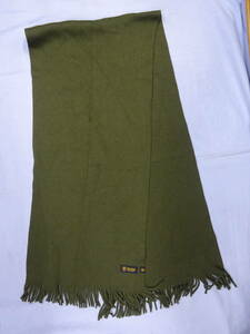 (.-P2-213). shop OXFORD UNIVERSITY muffler for man green color used 