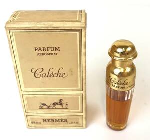 HERMES★エルメス【カレーシュ】パルファム　香水　10ml　中古　保管品　残量約5割　#131865-1