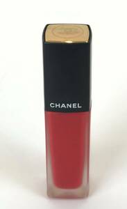 CHANEL* Chanel [ rouge Allure ]#148libere- red group red series lip color 6ml used remainder amount approximately 7 break up storage goods #136600-252