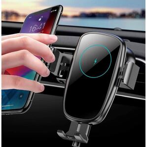 車載ホルダー ワイヤレス充電器 車載スマホホルダー