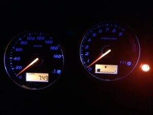 ZRX 1200 ダエグ メーター ウインカーインジケーター　特殊 LED