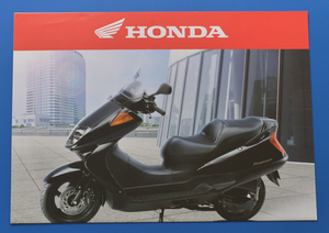 ホンダ　フォーサイト・EX　HONDA　FORESIGHT　2004年12月　スクーター　販売店用ポスター　希少【H-M1970-03】