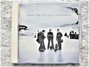【 U2 / ALL THAT YOU CAN'T LEAVE BEHIND 】CDは４枚まで送料１９８円