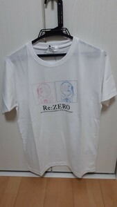 【新品未使用】re:ゼロから始まる異世界生活 レム&ラムプリントTシャツMサイズ