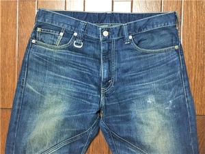 珍品 リーバイス Ｌｅｖｉ’ｓ ＦＬ ７５７ ひげ落ち ブルー デニムパンツ ３２ ジーンズ ハチの巣 汚れ ジッパーフライ ＦＬＵ