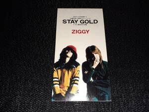 F0447【CD】8cm● ZIGGY / STAY GOLD / 真夜中の太陽