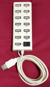 USB 2.0 13-Port Hub