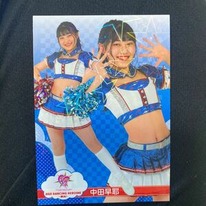 2021BBMチアリーダー 舞 ホロPPパラレル カード FIGHTERS GIRL(北海道日本ハムファイターズ 　中田早那