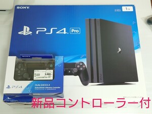 PS4 Pro PlayStation4 ジェット・ブラック 新品 コントローラー 7000 CUH-7000 プレステ4 本体