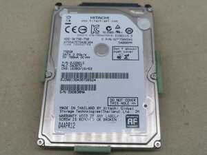 HITACHI HTS547575A9E384 750GB HDD ジャンク扱い