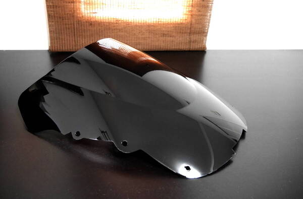 即納可【送料無料】新品 CBR1100XX 1996-2007 ダブルバブル ブラックスクリーン ダークスモーク スーパーブラックバード SC35 前期中期後期