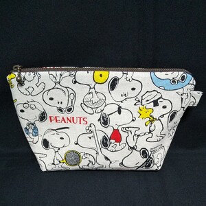 【SALE★】スヌーピー マチ付きポーチ ハンドメイド