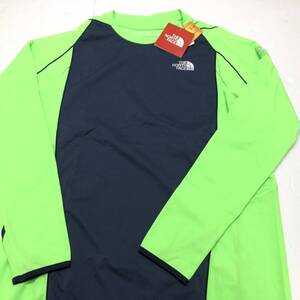 ●○新品 未使用 THE NORTH FACE ザノースフェイス メンズ L ロングスリーブハイブリッドエンデューロクルー○●