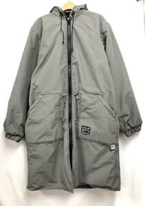 ○★新品 未使用 USIA DECK JACKET メンズ M(USサイズ) ロングジャケット ロングコート グレー