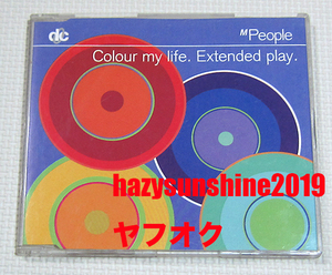 M ピープル CD COLOUR MY LIFE EXTENDED PLAY M PEOPLE SINGLE CDS