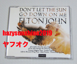 エルトン・ジョン ELTON JOHN CD SINGLE DON'T LET THE SUN GO DOWN ON ME カリブ CARIBOU