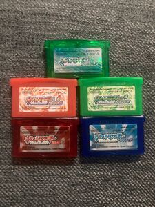 ゲームボーイアドバンス ポケットモンスターセット