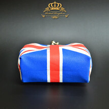 ☆イギリス国旗プリント-UNION FLAG-☆ United Kingdom of Great Britain [coin purse] がま口小銭入れ_画像2