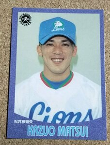 ★エポック　プロ野球ステッカー　2000　NO.023　西武ライオンズ　松井稼頭央★