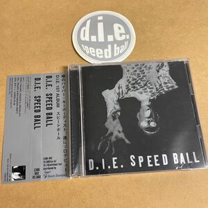 ステッカー付 D.I.E./SPEED BALL 帯付 GLAY 吉田光(DER ZIBET/PUGS) MAYUMI KEN 永井トシ CHIROLYN 検)hide with spread beaver LOOPUS DIE