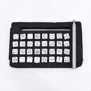 新品 皮革工芸 刻印マークスタンプツール レザークラフト道具 工具 動物 花