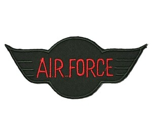 アイロンワッペン・パッチ AIR FORCE/エアフォース ミニ部隊章・階級章