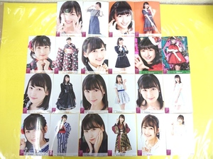 NMB48 溝渕麻莉亜【月別ランダム生写真2種コンプ×11セット】2018.August／October～December／2019.January／March／April／August ほか