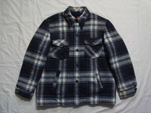 ☆ 70s ビンテージ Sears Outerwear シアーズ CPO ウール ジャケット size42-TALL ☆USA古着 厚手 シャツ 裏地ボア ランチ コート 60s