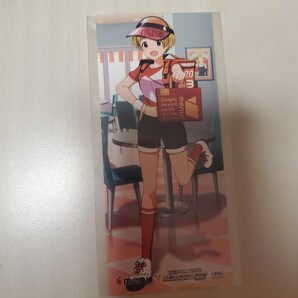 アイドルマスターミリオンライブ menu ステッカー メニュー MENU