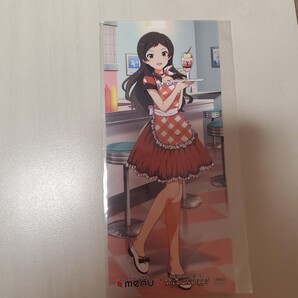 アイドルマスターミリオンライブ menu ステッカー メニュー MENU