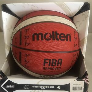 バスケットボール7号 モルテン バスケットボール　BG2000 FIBA 7号球　外向き ゴム製