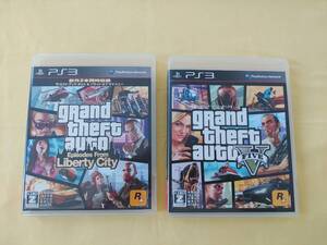 PS3用ソフト grand theft auto V Episodes From Liberty City エピソード・フロム・リバティーシティ 2本セット