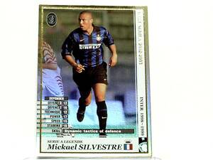 WCCF 2002-2003 LE ミカエル・シルヴェストル　Mickael Silvestre 1977 France　FC Inter Milano 1998-1999 Legends