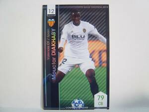 WCCF FOOTISTA 2019 ムクタル・ディアカビ　Mouctar Diakhaby 1996　Valencia CF Spain 18-19　3-28R